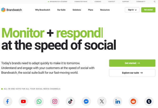 Brandwatch Homepage