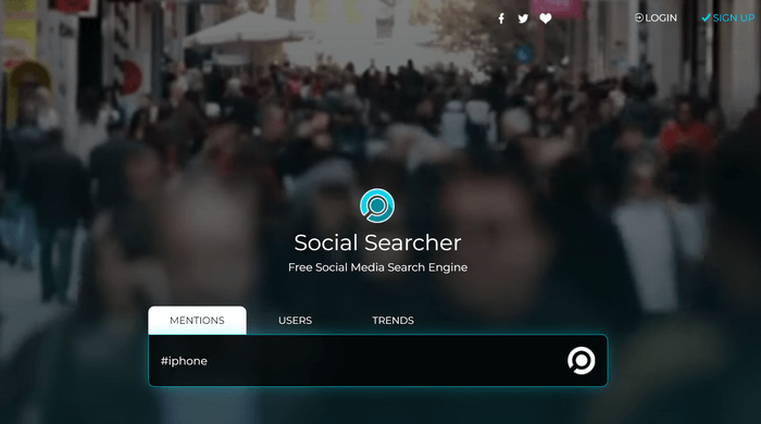 Social Searcher - Google Alerts Alternatives