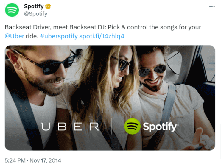 Social media best examples: Brand Collaborations