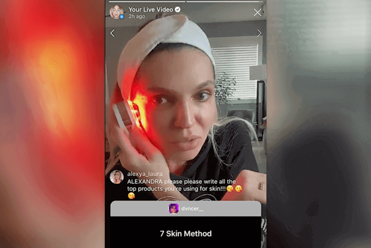 Social media best practices examples: Live Q&A