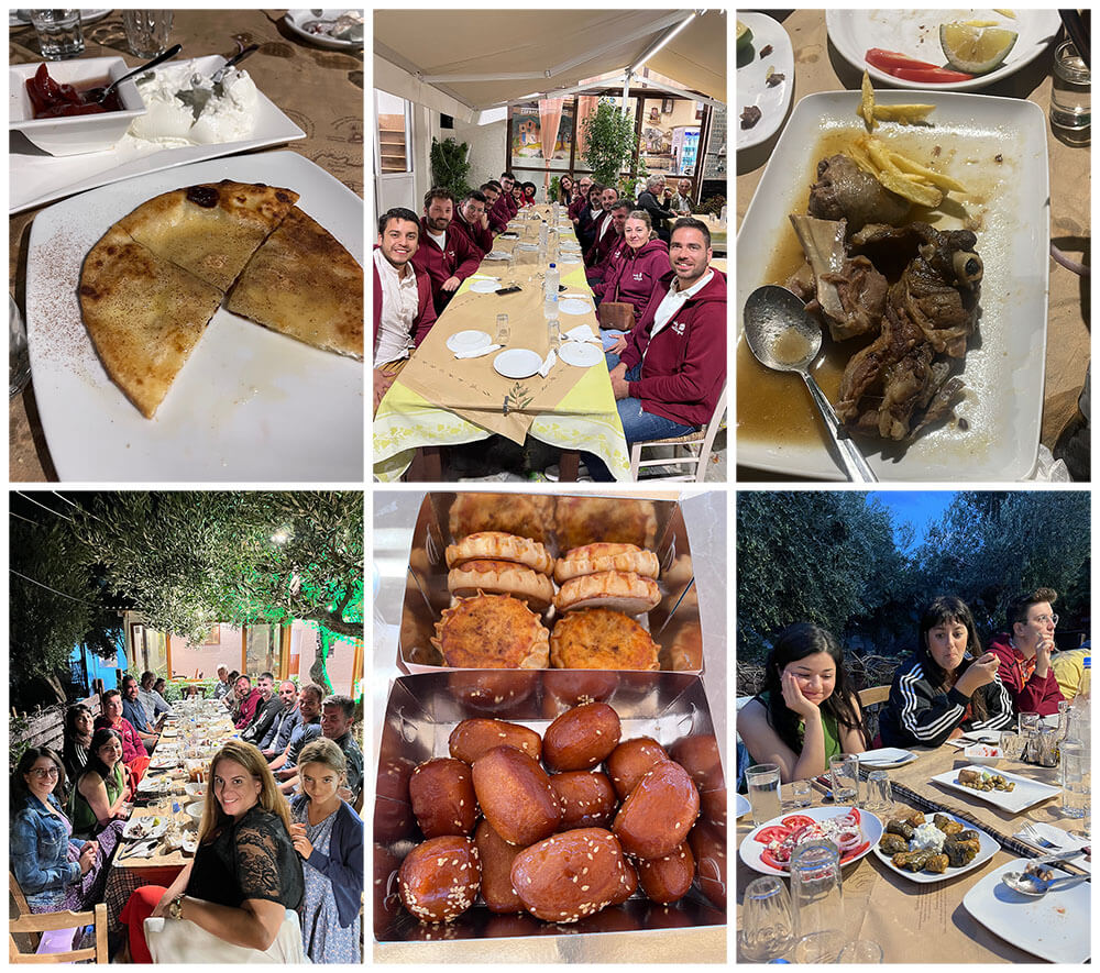 Eating in Crete