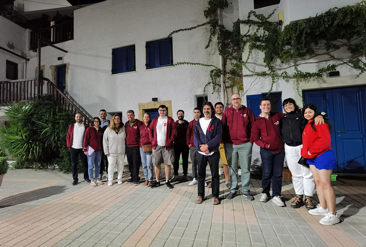 Mentionlytics team in Makri Gialos