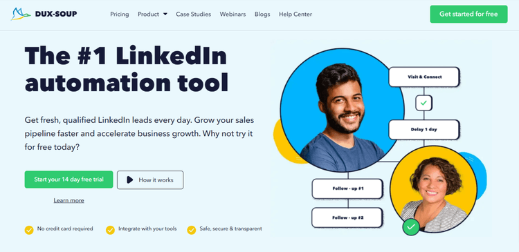LinkedIn Marketing Tools: Dux-Soup