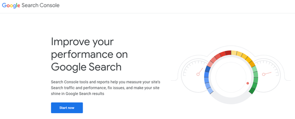 Google Search Console Homepage