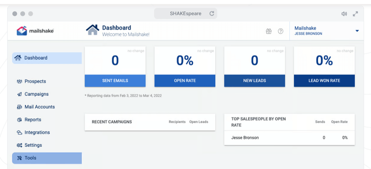 growth hacking tools: Mailshake
