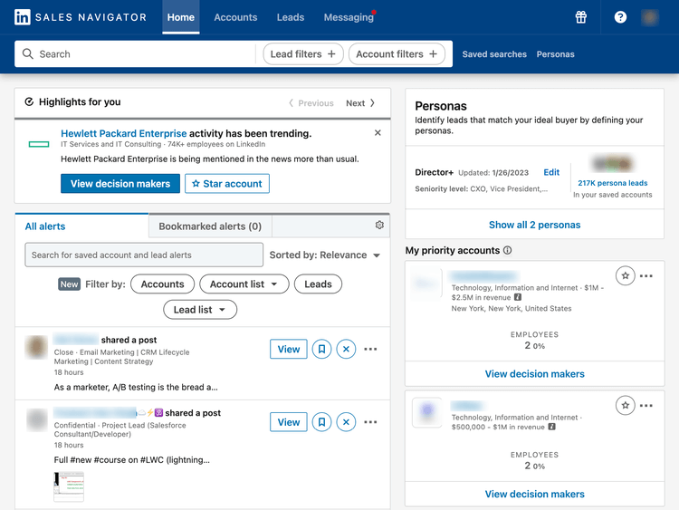 LinkedIn Marketing Tools: Sales Navigator
