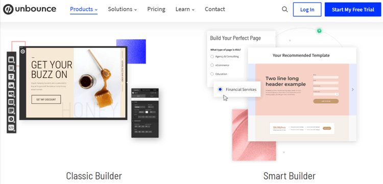 growth hacking tools: Unbounce