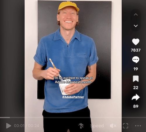Thimothy Goodman Tiktok post