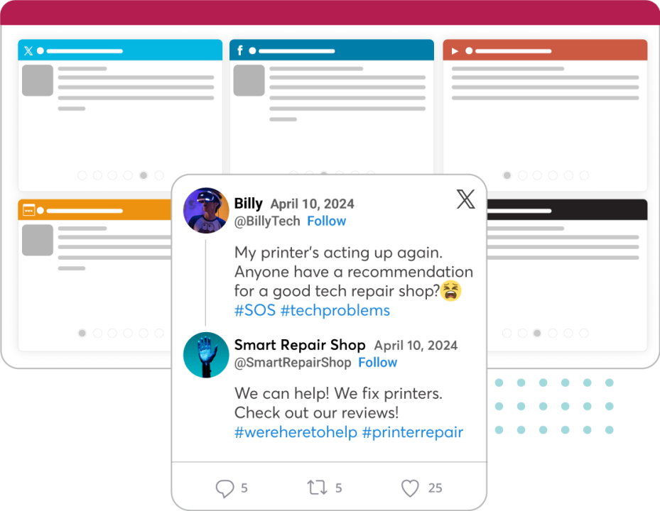 Find new customers with social media monitoring