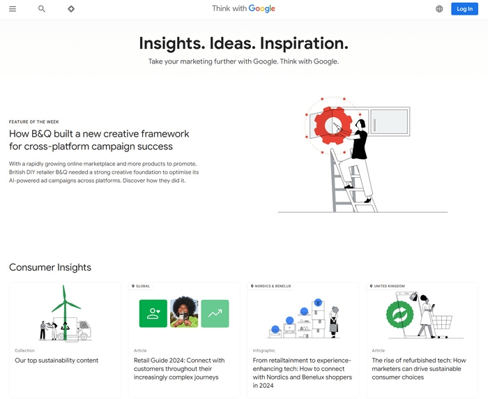 Think with Google Market Research Tools for Startups