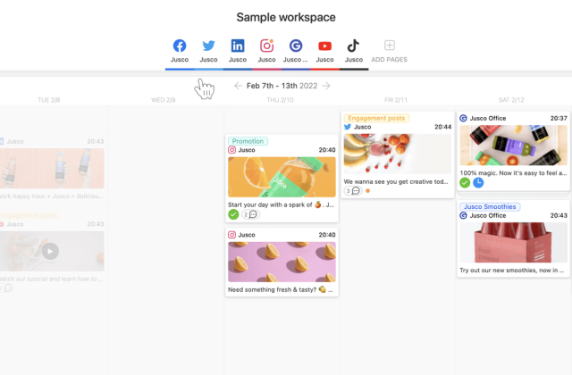 Hootsuite alternatives: Planable