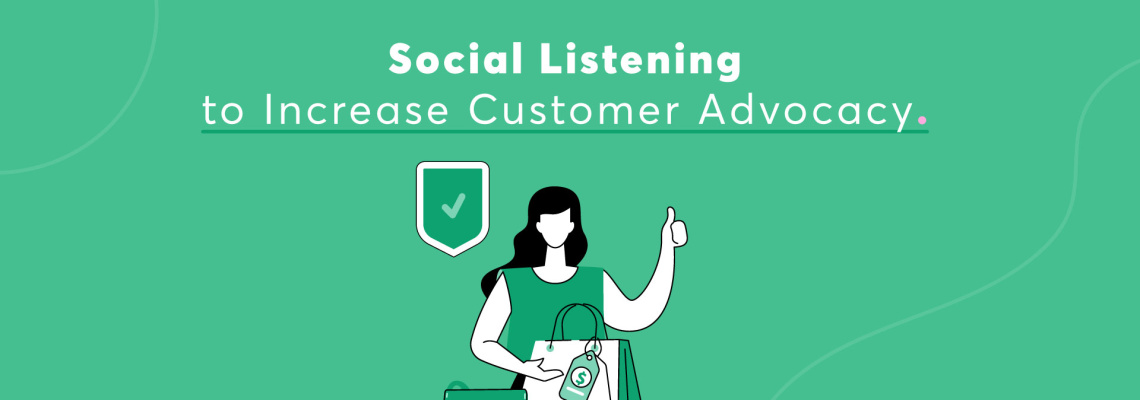 How can social media listening increase customer advocacy cover image