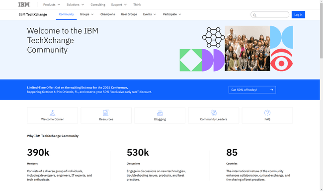 IBM TechXchange Community Homepage
