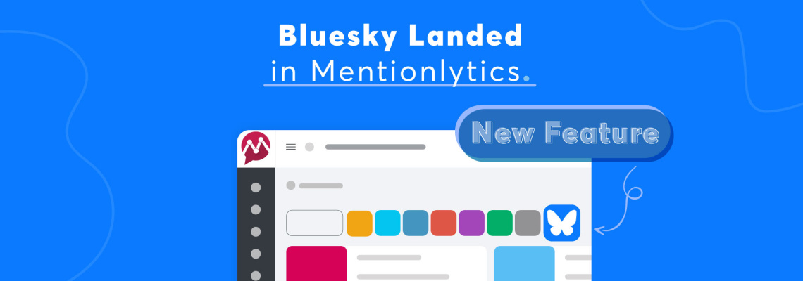 Bluesky in Mentionlytics