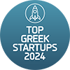 Badge for top greek startups
