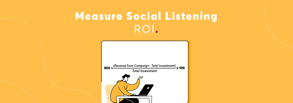 measure social listening ROI
