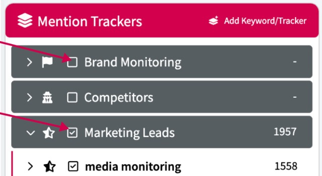 Mentionlytics mention trackers for finding link-building opportunities
