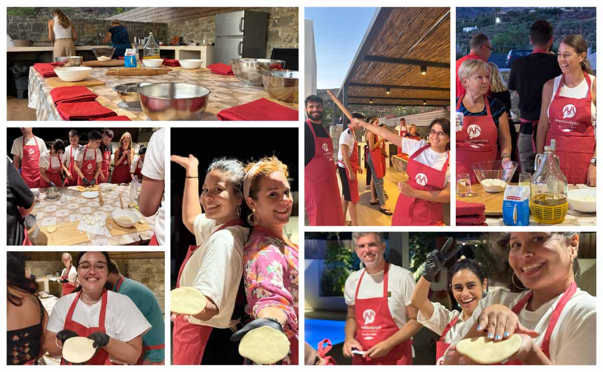 Cretan mizithropita cooking workshop