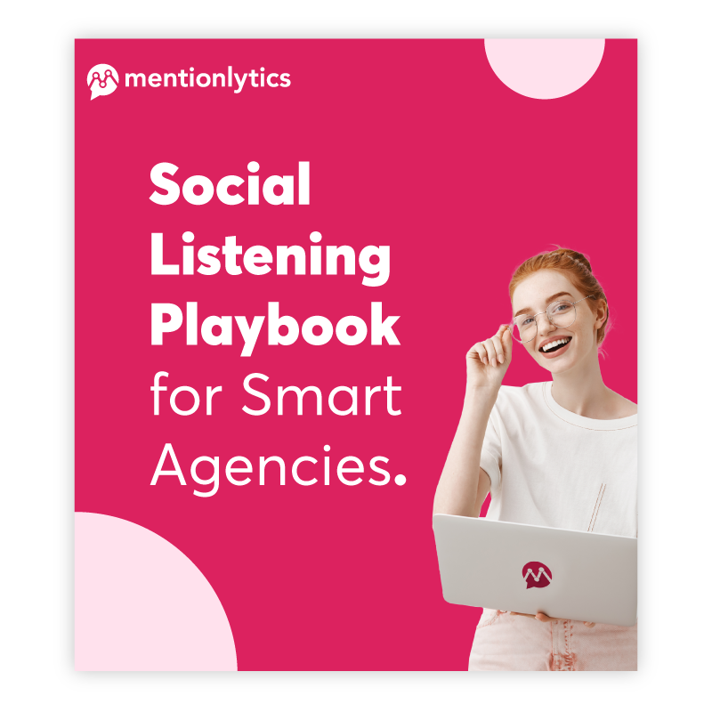 Social listening playbook for smart agencies - free ebook