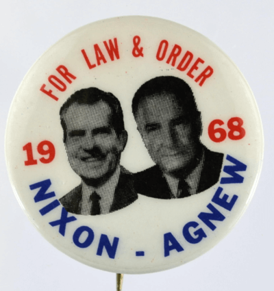 Nixon law and order campaign 1968