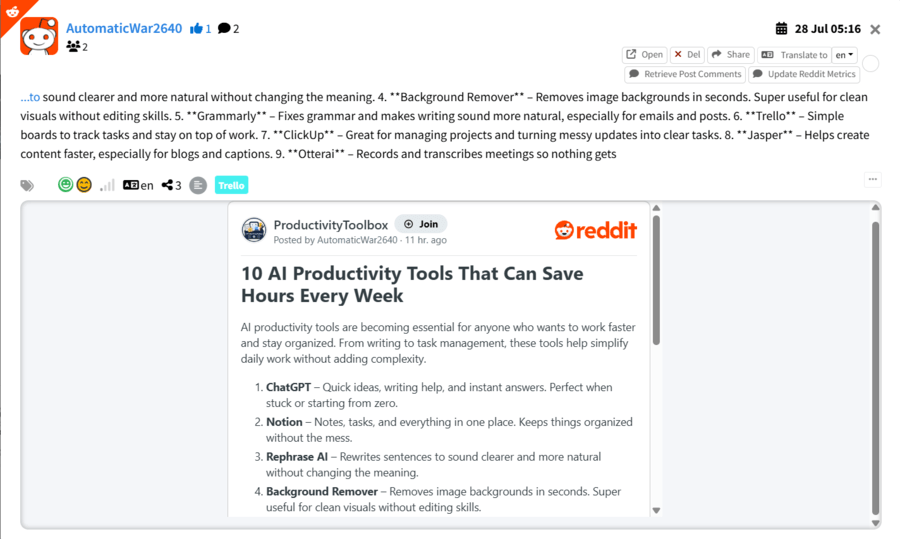 social listening example for expanding ai visibility